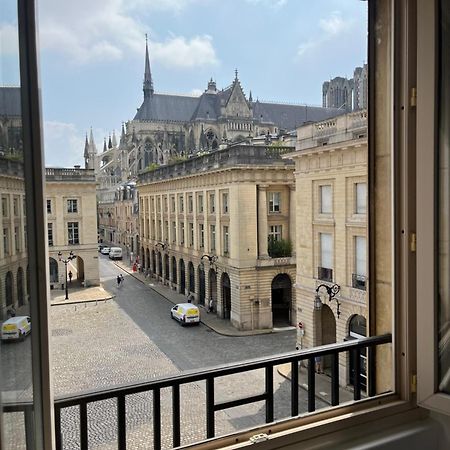 Royal Home, Hypercentre Reims Avec Vue Cathedrale ภายนอก รูปภาพ
